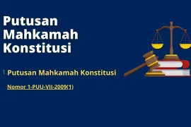 PUTUSAN MAHKAMAH KONSTITUSI 1 Putusan Mahkamah Konstitusi Nomor 1PUUVII20091 1 putusan pengadilan pajak 2 putusan pengadilan 90561  pph 26 2012 2