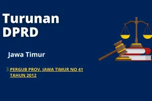 3 PERGUB PROV JAWA TIMUR NO 41 TAHUN 2012