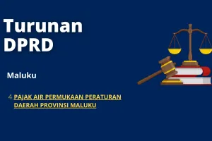 4 PAJAK AIR PERMUKAAN PERATURAN DAERAH PROVINSI MALUKU