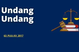 Undang Undang 1 63PUUXV2017 63 puu xv 2017