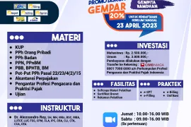 Article SPECIAL EDUCATION  TRAINING BREVET TAX AB eSPT Batch II flyer brevet p2u batch 2 1