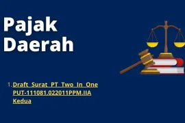 Pajak Daerah 1 Draft Surat PT Two In One PUT111081022011PPMIIA Kedua pajak daerah 1 draft surat pt two in one put 111081 022011ppm iia kedua